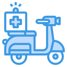 Emergency Scooter  Icon