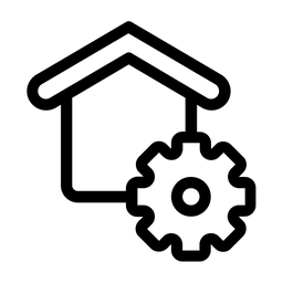 Heimverwaltung  Symbol