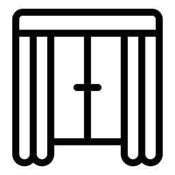 Vorhang  Symbol