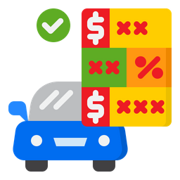 Car Loan Interest  Icon