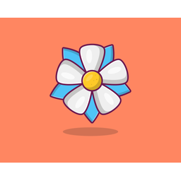 Blue Plumbago  Icon