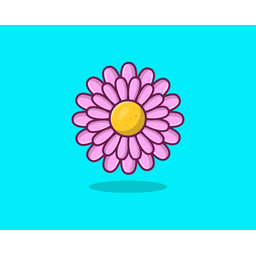 Dahlia Flower  Icon