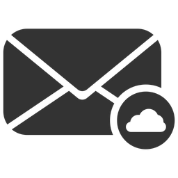 Cloud Email  Icon