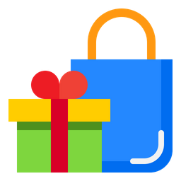 Compras de regalos  Icono