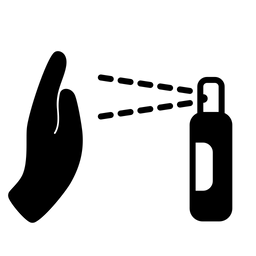 Reinigungsspray  Symbol