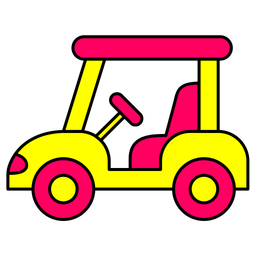 Golf Car  Icon