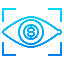 Finance Eye Focus  Icon