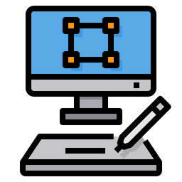 Digital Design  Icon