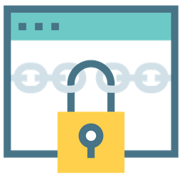 Bloqueio cibernético  Ícone