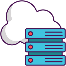 Cloud Database  Icon