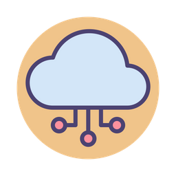 Circuito de nuvem  Ícone