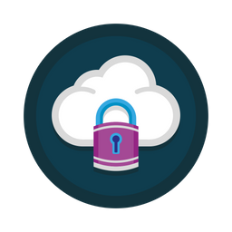 Cloud Security  Icon