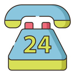 24 Hour Support  Icon