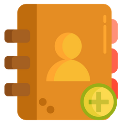 Add Contact List  Icon