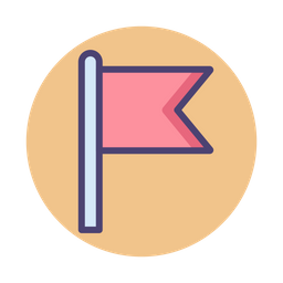 Flag Mail  Icon