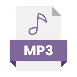 Mp 3 File  Icon