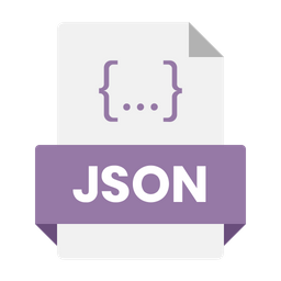 JSON 파일  아이콘