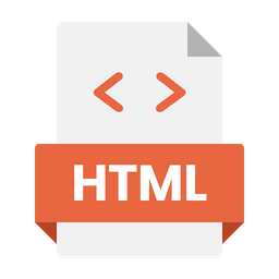 Html File  Icon