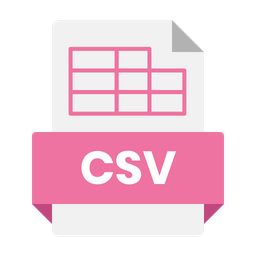 Csv File  Icon