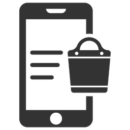 Mobile Shopping-App  Symbol