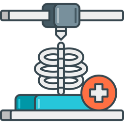 3D-Medizinmodell  Symbol