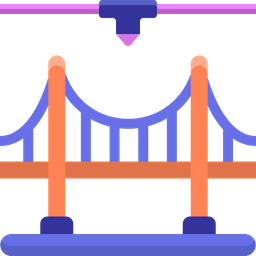 Pontes 3d  Ícone