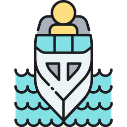 Bootfahren  Symbol