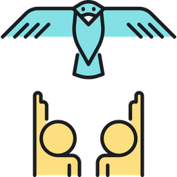 Vögel beobachten  Symbol