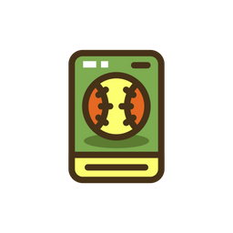 Baseball Cards Collector  Icon