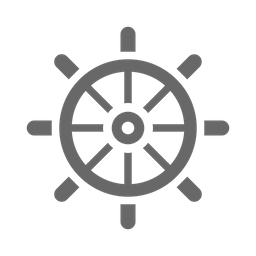 Roda de barco  Ícone