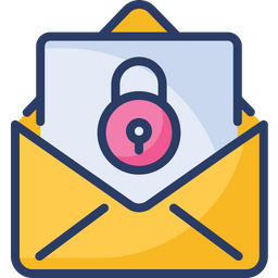 Encrypted Email  Icon