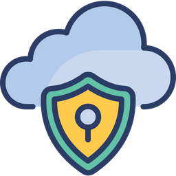 Cloud Security  Icon