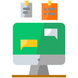 Office Chat  Icon