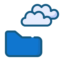 Cloud Folder  Icon