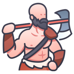 Barbarian Man  Icon