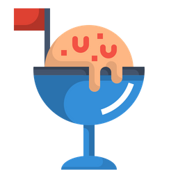 Ice Cream Bowl  Icon