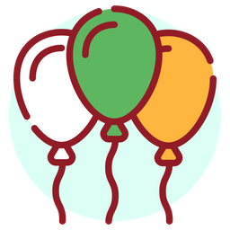 Christmas Balloons  Icon