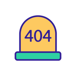 404 Error  Icon