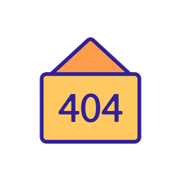 404 Error  Icon