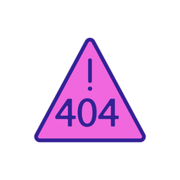 404 Alert Error  Icon