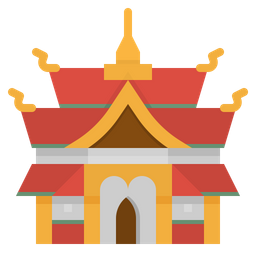 Chinese Temple  Icon