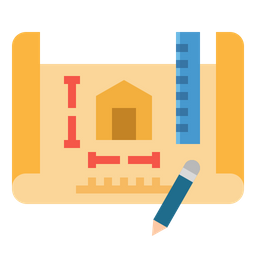 Planilha de dimensões da casa  Ícone