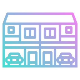 Duplex Home  Icon