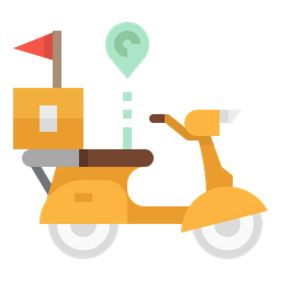 Scooter Delivery  Icône