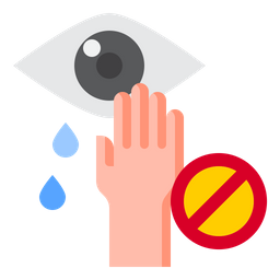 Do Not Touch Eye  Icon