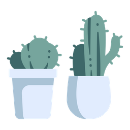 Cactus Pot  Icon