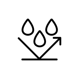 Wasserabweisend  Symbol