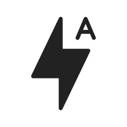 Auto Flash  Icon