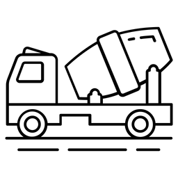 Zementtransporter  Symbol