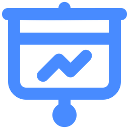 Analytics Presentation  Icon